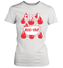 FIRE TACO SAUCE Boo Yah Halloween Costumes Women's T-Shirt - NFLFanGift