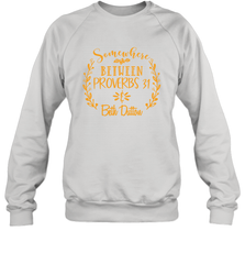 Somewhere Between Proverbs 31 Beth Dutton Crewneck Sweatshirt - NFLFanGift