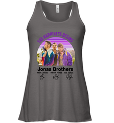 Signatures The Happiness Begins Jonas Brothers Shirt Racerback Tank - NFLFanGift
