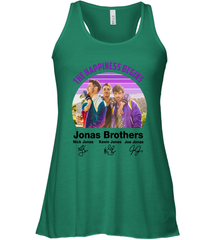Signatures The Happiness Begins Jonas Brothers Shirt Racerback Tank - NFLFanGift