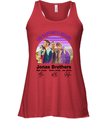 Signatures The Happiness Begins Jonas Brothers Shirt Racerback Tank - NFLFanGift