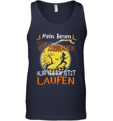 Mein Besen ist zerbrochen also geh ich jetzt Laufen Halloween Tank Top - NFLFanGift