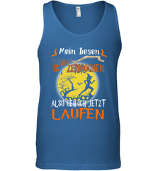 Mein Besen ist zerbrochen also geh ich jetzt Laufen Halloween Tank Top - NFLFanGift