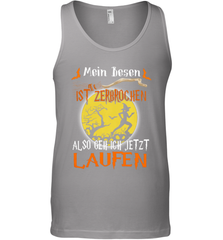Mein Besen ist zerbrochen also geh ich jetzt Laufen Halloween Tank Top - NFLFanGift