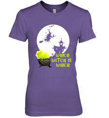 Which Witch Is Witches Halloween Costume Halloween Witches Teacher Women's The Boyfriend Tee - NFLFanGift