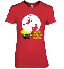 Which Witch Is Witches Halloween Costume Halloween Witches Teacher Women's The Boyfriend Tee - NFLFanGift