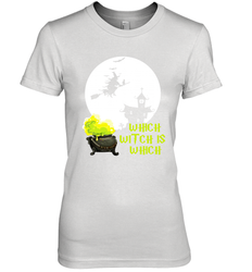 Which Witch Is Witches Halloween Costume Halloween Witches Teacher Women's The Boyfriend Tee - NFLFanGift