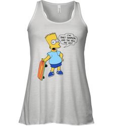 The Great Bart Simpson Who The Hell Are You School Ban of 1990 Shirt Racerback Tank - NFLFanGift