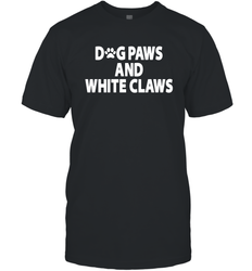 Dog Paws And White Claws Men's T-Shirt - NFLFanGift