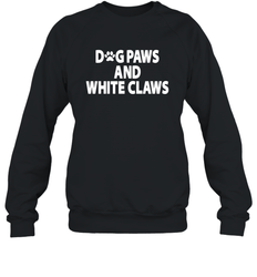 Dog Paws And White Claws Crewneck Sweatshirt - NFLFanGift