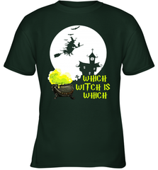Which Witch Is Witches Halloween Costume Halloween Witches Teacher Youth T-Shirt - NFLFanGift