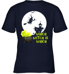 Which Witch Is Witches Halloween Costume Halloween Witches Teacher Youth T-Shirt - NFLFanGift