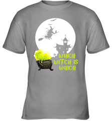 Which Witch Is Witches Halloween Costume Halloween Witches Teacher Youth T-Shirt - NFLFanGift
