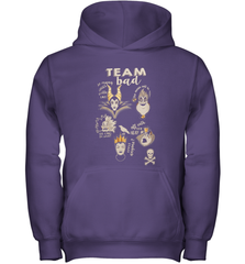 Disney Villains Night Team Bad FUnny Halloween Maleficent Witch Costume Youth Hoodie - NFLFanGift