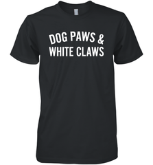 Dog Paws And White Claws 1 Men's Premium T-Shirt - NFLFanGift