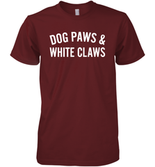 Dog Paws And White Claws 1 Men's Premium T-Shirt - NFLFanGift