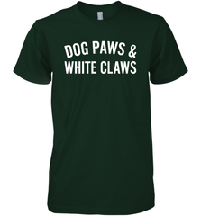 Dog Paws And White Claws 1 Men's Premium T-Shirt - NFLFanGift