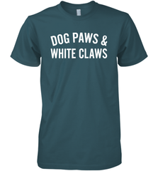 Dog Paws And White Claws 1 Men's Premium T-Shirt - NFLFanGift