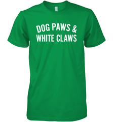 Dog Paws And White Claws 1 Men's Premium T-Shirt - NFLFanGift