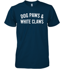 Dog Paws And White Claws 1 Men's Premium T-Shirt - NFLFanGift