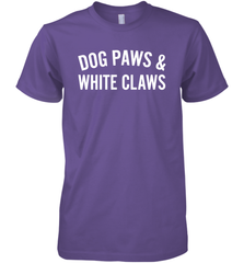 Dog Paws And White Claws 1 Men's Premium T-Shirt - NFLFanGift