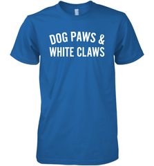 Dog Paws And White Claws 1 Men's Premium T-Shirt - NFLFanGift