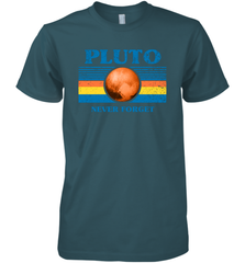 Never Forget Pluto Space Men's Premium T-Shirt - NFLFanGift