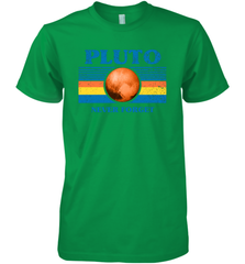 Never Forget Pluto Space Men's Premium T-Shirt - NFLFanGift