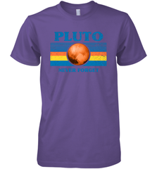 Never Forget Pluto Space Men's Premium T-Shirt - NFLFanGift