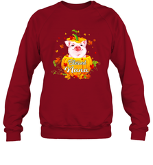 Blessing Nana Pig Pumpkin Halloween Crewneck Sweatshirt - NFLFanGift