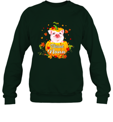 Blessing Nana Pig Pumpkin Halloween Crewneck Sweatshirt - NFLFanGift