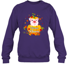 Blessing Nana Pig Pumpkin Halloween Crewneck Sweatshirt - NFLFanGift