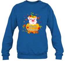 Blessing Nana Pig Pumpkin Halloween Crewneck Sweatshirt - NFLFanGift