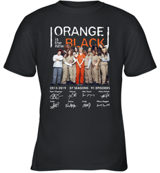 Orange is the new black signature Youth T-Shirt - NFLFanGift