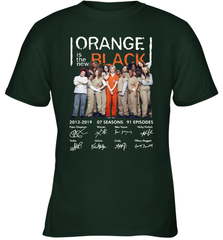 Orange is the new black signature Youth T-Shirt - NFLFanGift