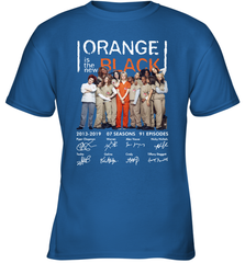 Orange is the new black signature Youth T-Shirt - NFLFanGift