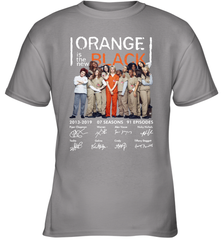 Orange is the new black signature Youth T-Shirt - NFLFanGift