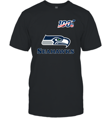 Seattle Seahawks NFL 100th Season Anniversary Men's T-Shirt - NFLFanGift