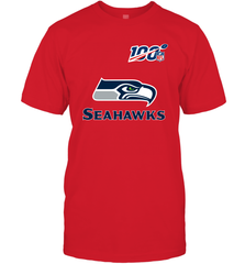 Seattle Seahawks NFL 100th Season Anniversary Men's T-Shirt - NFLFanGift