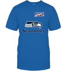 Seattle Seahawks NFL 100th Season Anniversary Men's T-Shirt - NFLFanGift