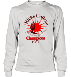 Ricks College Long Sleeve T-Shirt - NFLFanGift