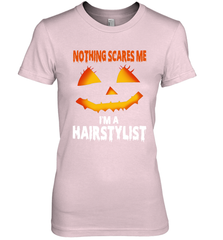 Nothing Scares Me Im A Hairstylist Funny Halloween Costume Women's The Boyfriend Tee - NFLFanGift