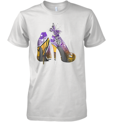NFL Minnesota Vikings High Heel Butterfly Rhinestone Tide Men's Premium T-Shirt - NFLFanGift