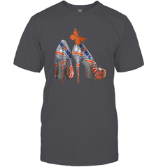 NFL Chicago Bears High Heel Butterfly Rhinestone Tide Men's T-Shirt - NFLFanGift