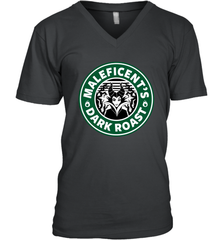 Starbucks Coffee Disney Villains Cruella de Vil Maleficents Dark Roast Men's Vneck - NFLFanGift