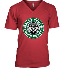 Starbucks Coffee Disney Villains Cruella de Vil Maleficents Dark Roast Men's Vneck - NFLFanGift