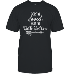 Beth Dutton Sorta Sweet Sorta Beth Dutton Men's T-Shirt - NFLFanGift