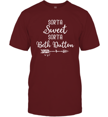 Beth Dutton Sorta Sweet Sorta Beth Dutton Men's T-Shirt - NFLFanGift