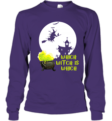 Which Witch Is Witches Halloween Costume Halloween Witches Teacher Youth Long Sleeve T-Shirt - NFLFanGift