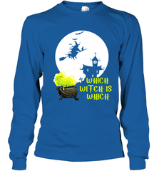 Which Witch Is Witches Halloween Costume Halloween Witches Teacher Youth Long Sleeve T-Shirt - NFLFanGift